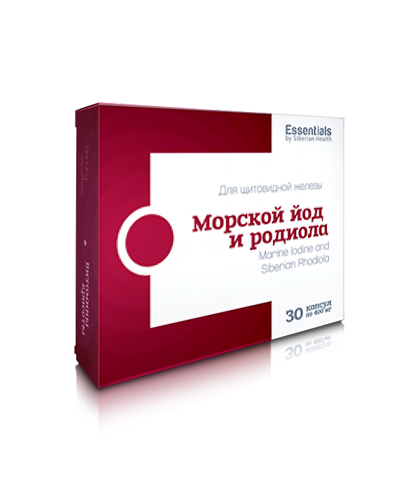 Морской йод и родиола - Essentials